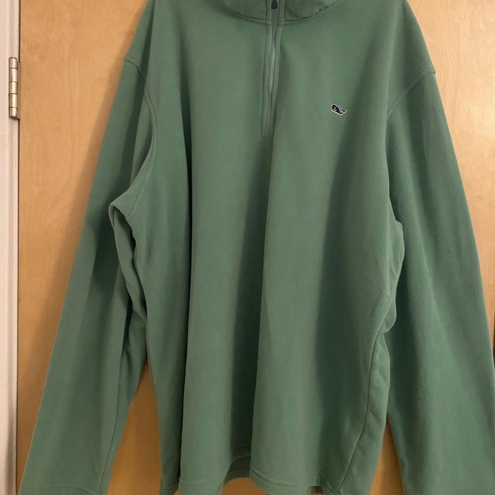 Vineyard Vines Men’s fleece quarter 1/4 zip - Picture 3 of 5